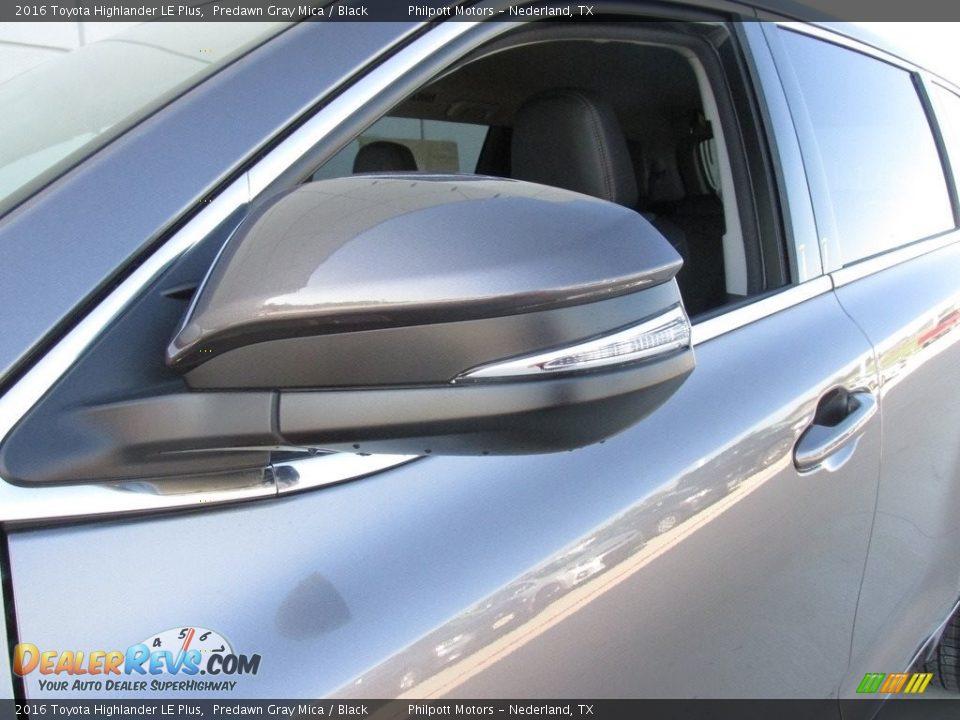 2016 Toyota Highlander LE Plus Predawn Gray Mica / Black Photo #12