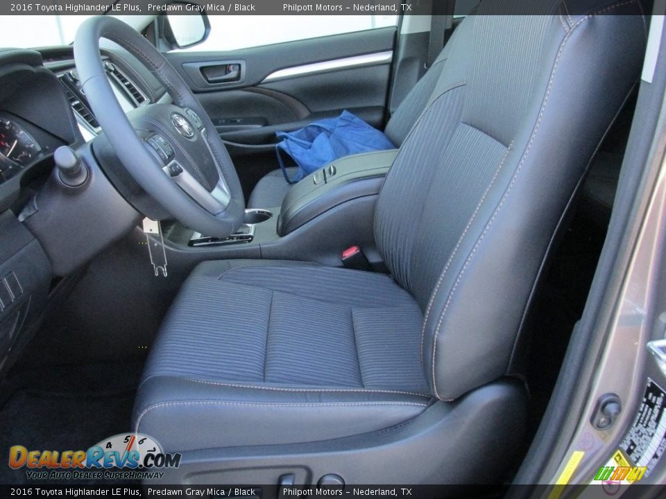 2016 Toyota Highlander LE Plus Predawn Gray Mica / Black Photo #22