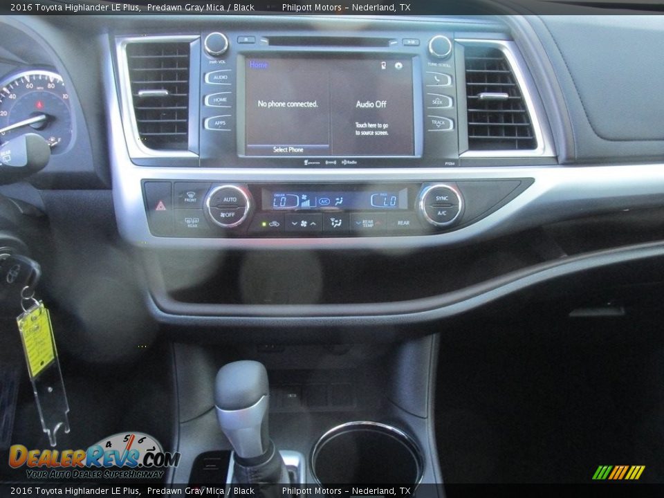 2016 Toyota Highlander LE Plus Predawn Gray Mica / Black Photo #25