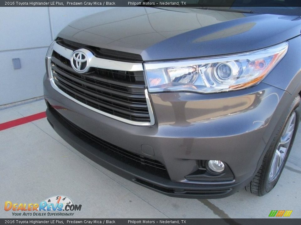 2016 Toyota Highlander LE Plus Predawn Gray Mica / Black Photo #10