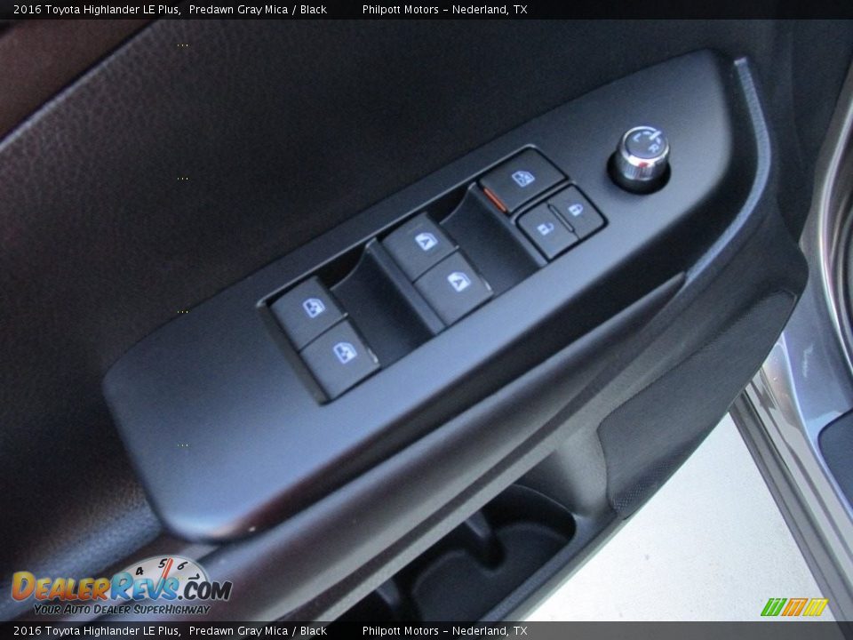 2016 Toyota Highlander LE Plus Predawn Gray Mica / Black Photo #21
