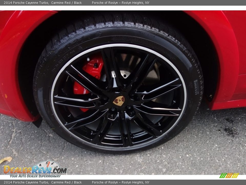 2014 Porsche Cayenne Turbo Carmine Red / Black Photo #9