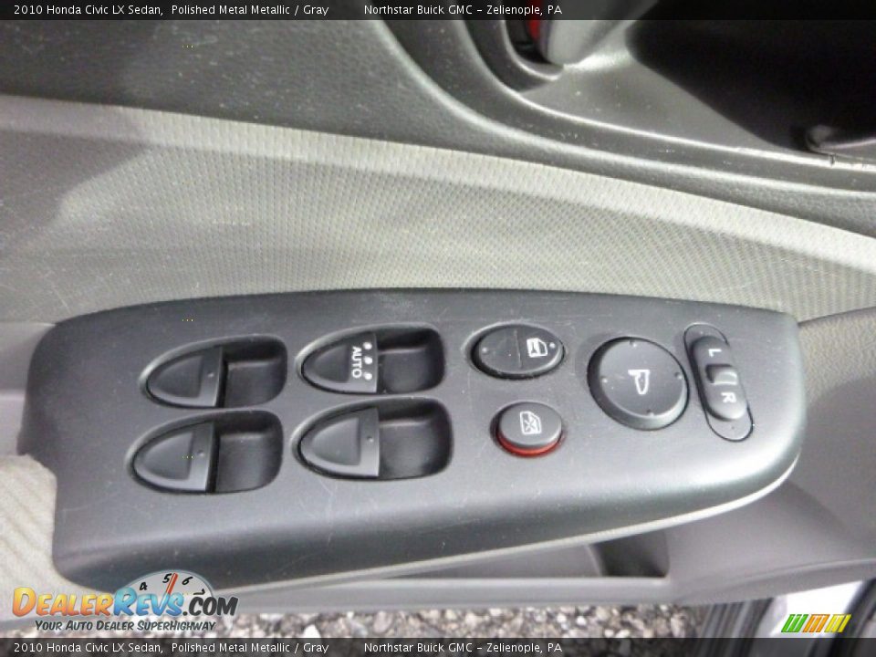 2010 Honda Civic LX Sedan Polished Metal Metallic / Gray Photo #20