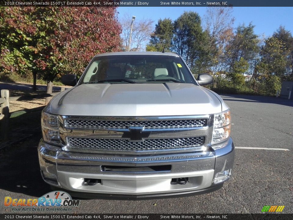 2013 Chevrolet Silverado 1500 LT Extended Cab 4x4 Silver Ice Metallic / Ebony Photo #3