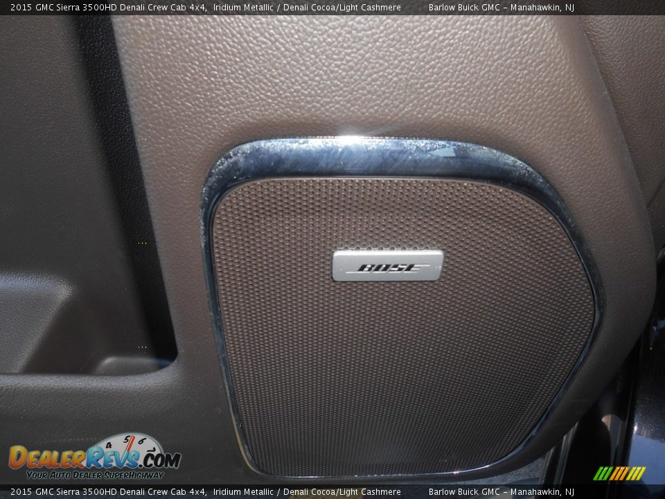 2015 GMC Sierra 3500HD Denali Crew Cab 4x4 Iridium Metallic / Denali Cocoa/Light Cashmere Photo #20