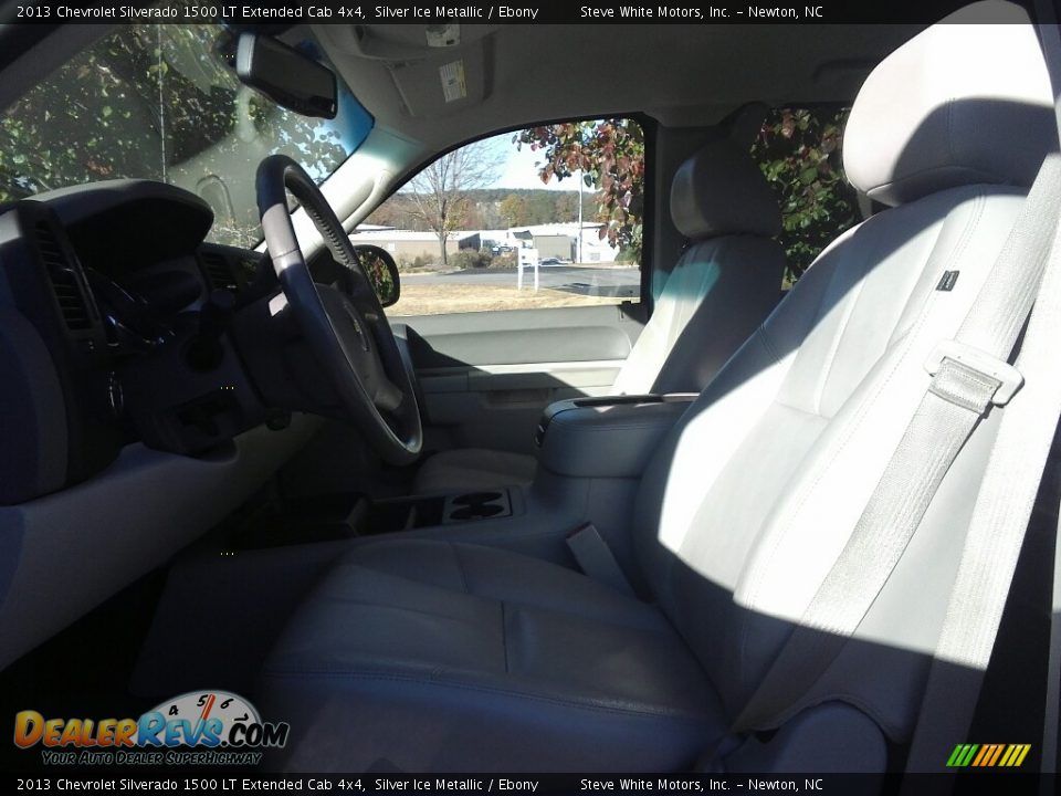 2013 Chevrolet Silverado 1500 LT Extended Cab 4x4 Silver Ice Metallic / Ebony Photo #9