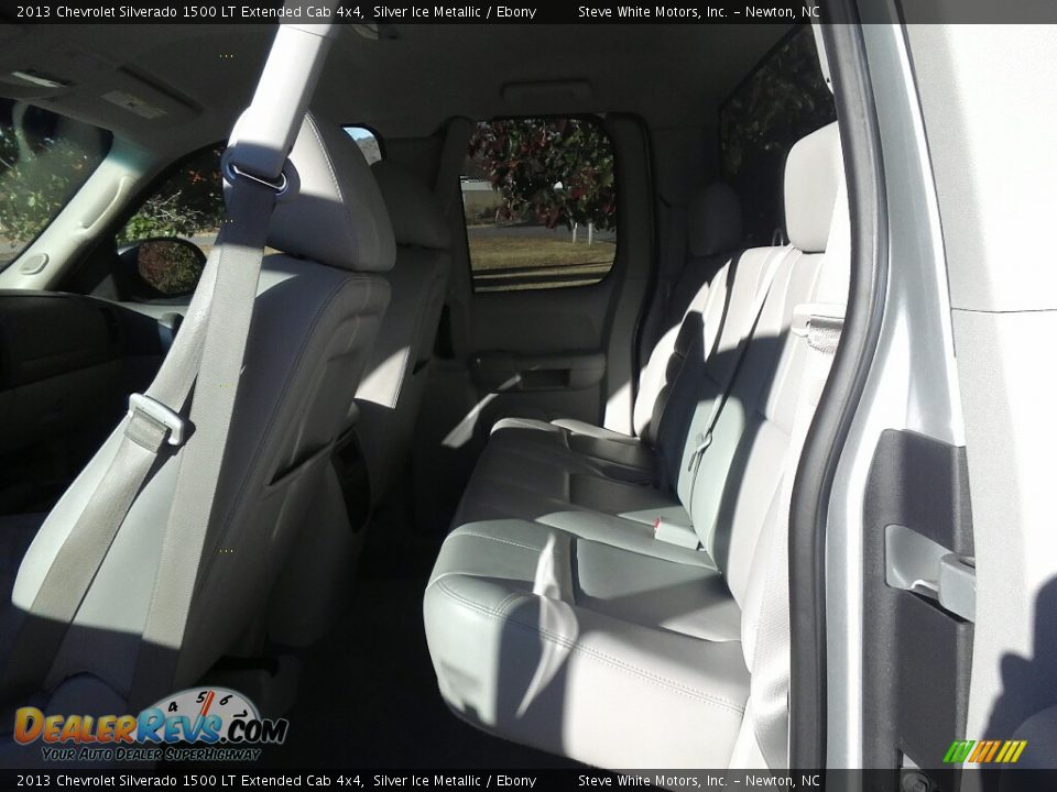 2013 Chevrolet Silverado 1500 LT Extended Cab 4x4 Silver Ice Metallic / Ebony Photo #10