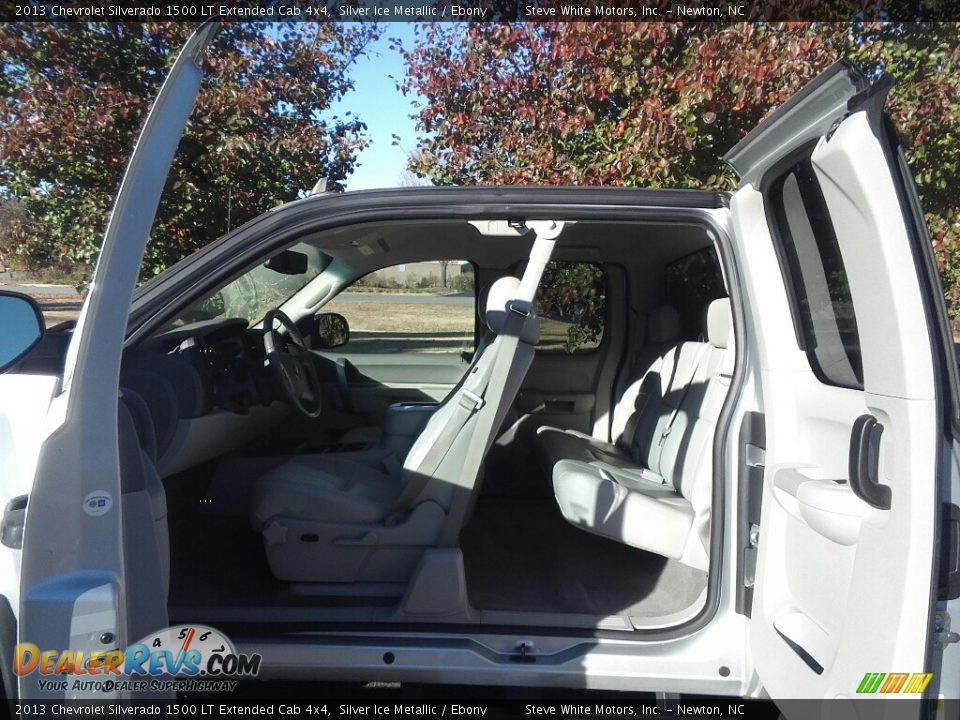 2013 Chevrolet Silverado 1500 LT Extended Cab 4x4 Silver Ice Metallic / Ebony Photo #11