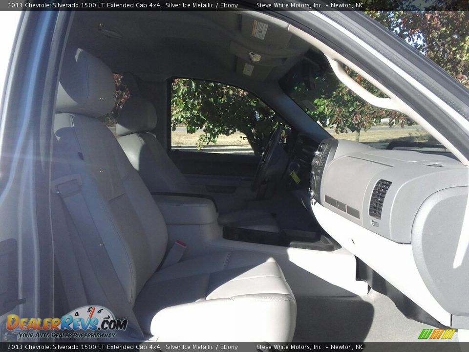 2013 Chevrolet Silverado 1500 LT Extended Cab 4x4 Silver Ice Metallic / Ebony Photo #15