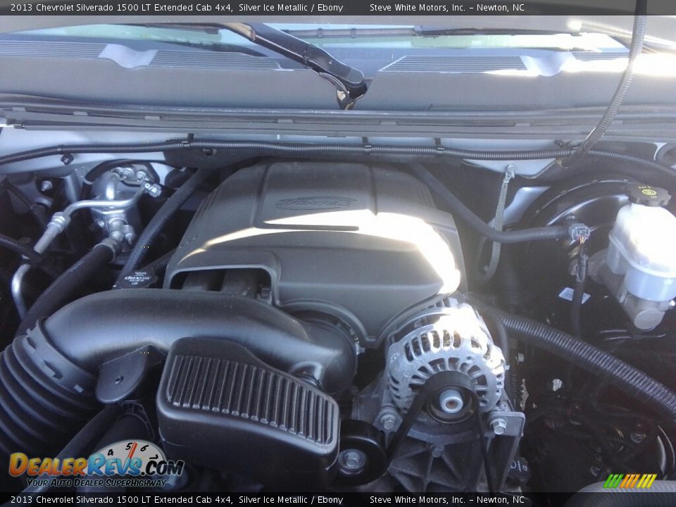 2013 Chevrolet Silverado 1500 LT Extended Cab 4x4 Silver Ice Metallic / Ebony Photo #23