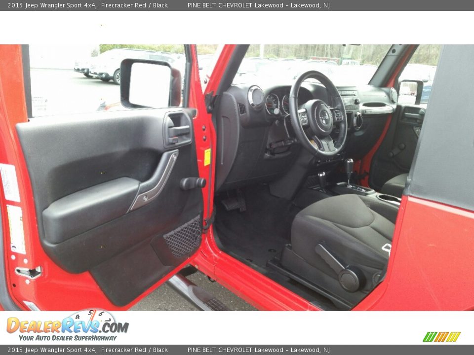 2015 Jeep Wrangler Sport 4x4 Firecracker Red / Black Photo #13