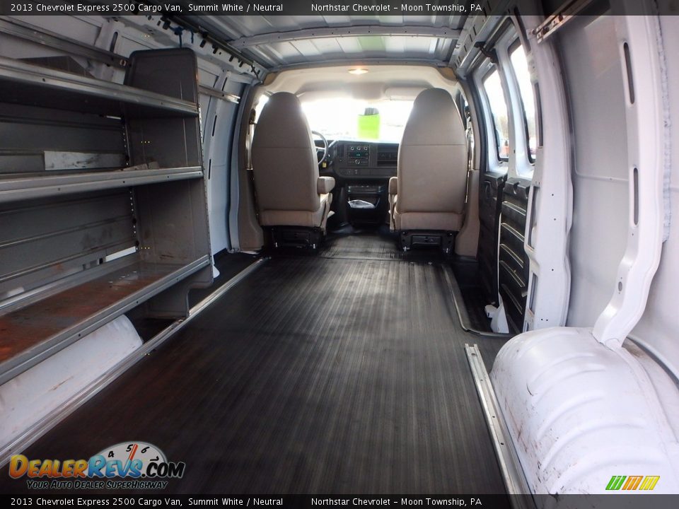 2013 Chevrolet Express 2500 Cargo Van Summit White / Neutral Photo #9
