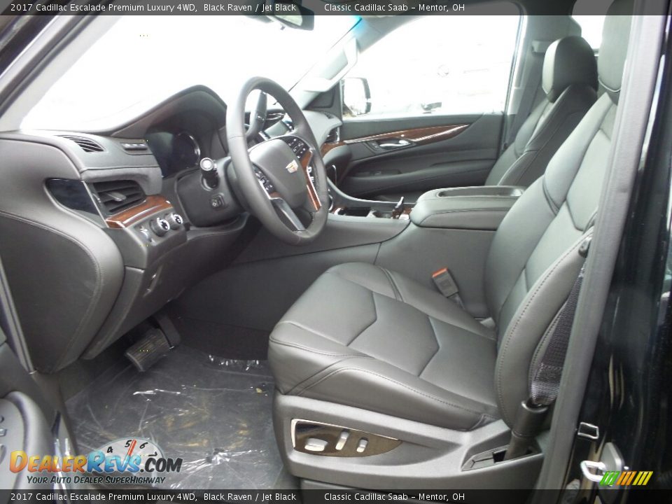 Front Seat of 2017 Cadillac Escalade Premium Luxury 4WD Photo #3