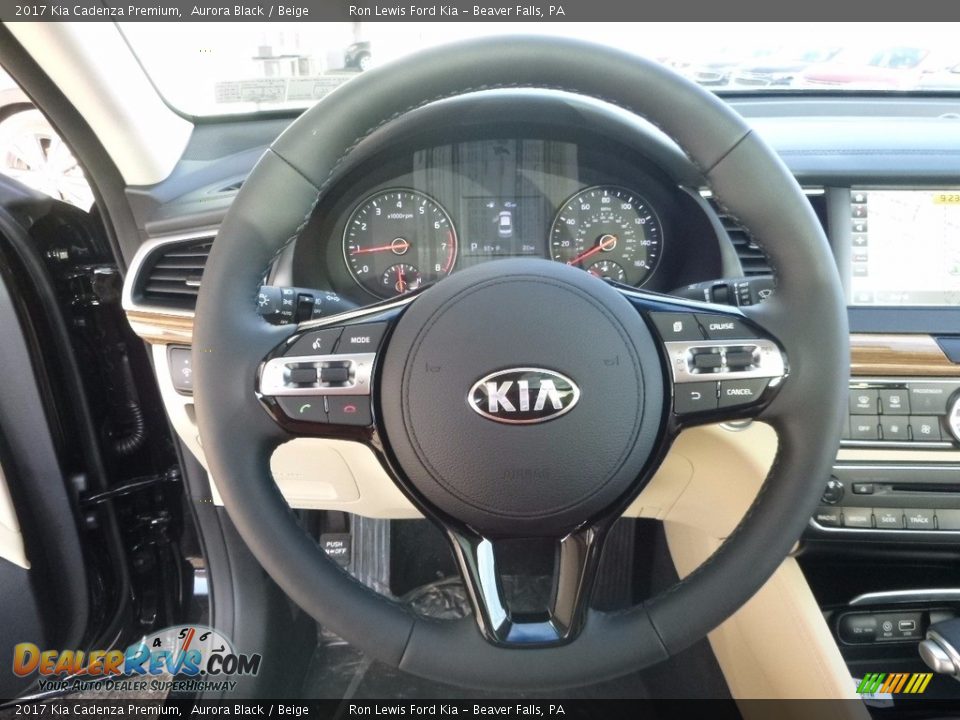 2017 Kia Cadenza Premium Steering Wheel Photo #16