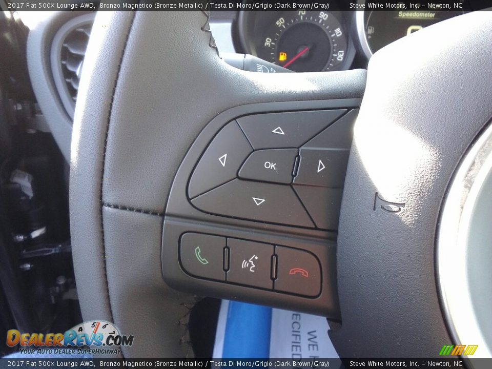 Controls of 2017 Fiat 500X Lounge AWD Photo #14