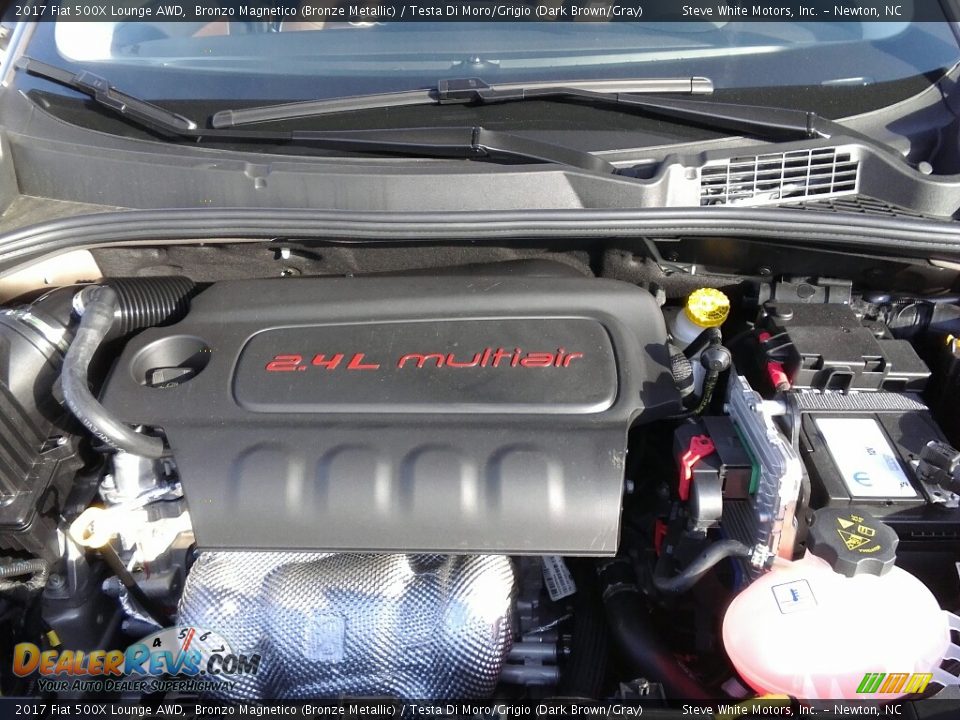 2017 Fiat 500X Lounge AWD 2.4 Liter DOHC 16-Valve MultiAir VVT 4 Cylinder Engine Photo #24