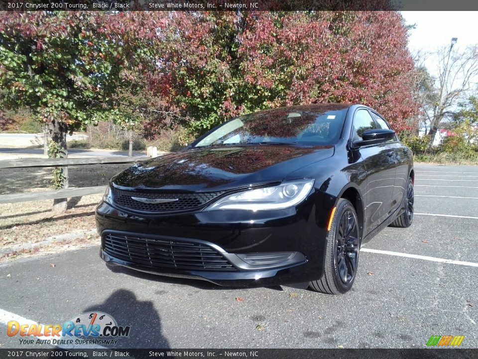 2017 Chrysler 200 Touring Black / Black Photo #3