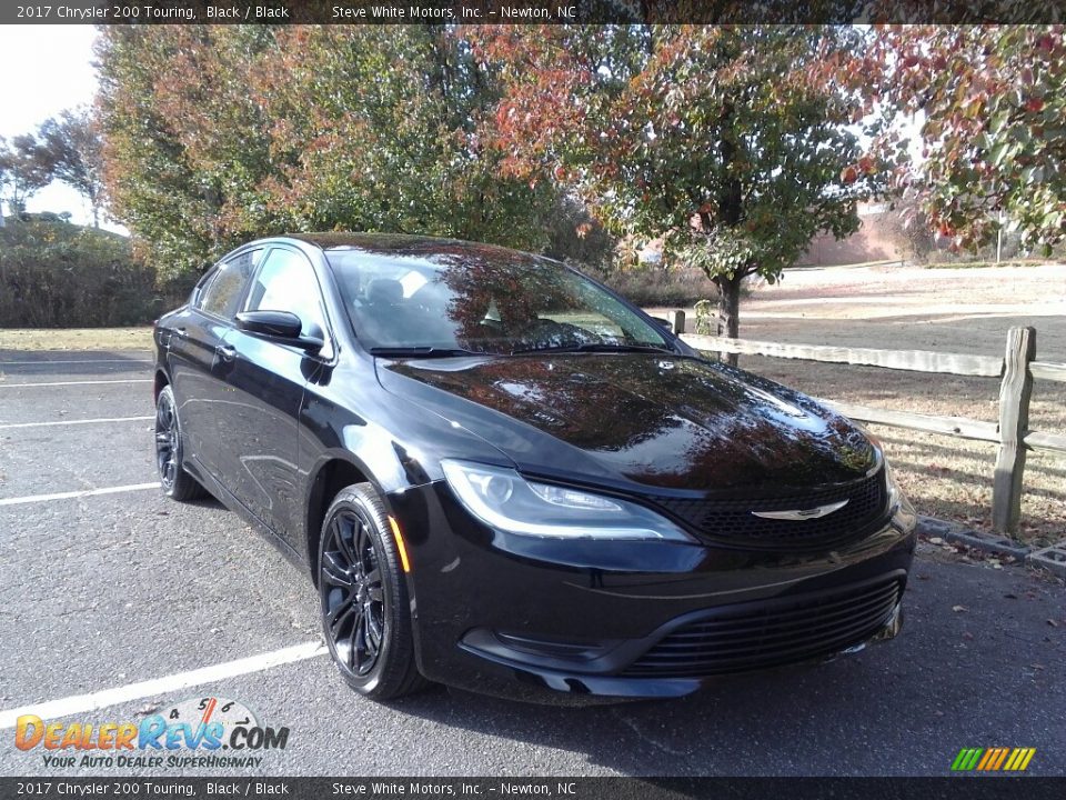 2017 Chrysler 200 Touring Black / Black Photo #5