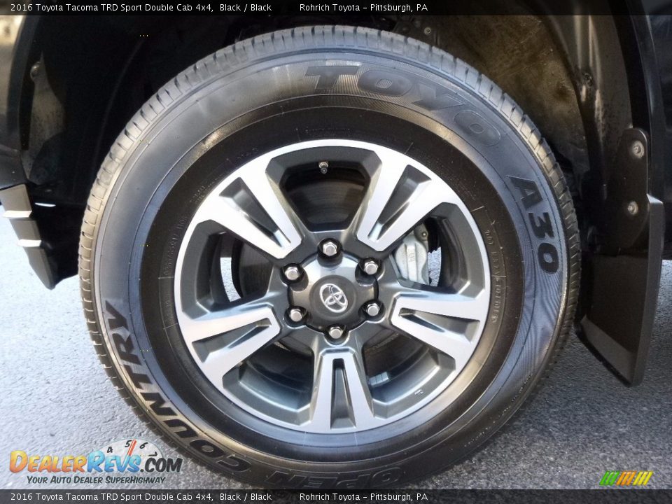 2016 Toyota Tacoma TRD Sport Double Cab 4x4 Wheel Photo #18