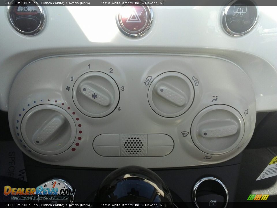Controls of 2017 Fiat 500c Pop Photo #24
