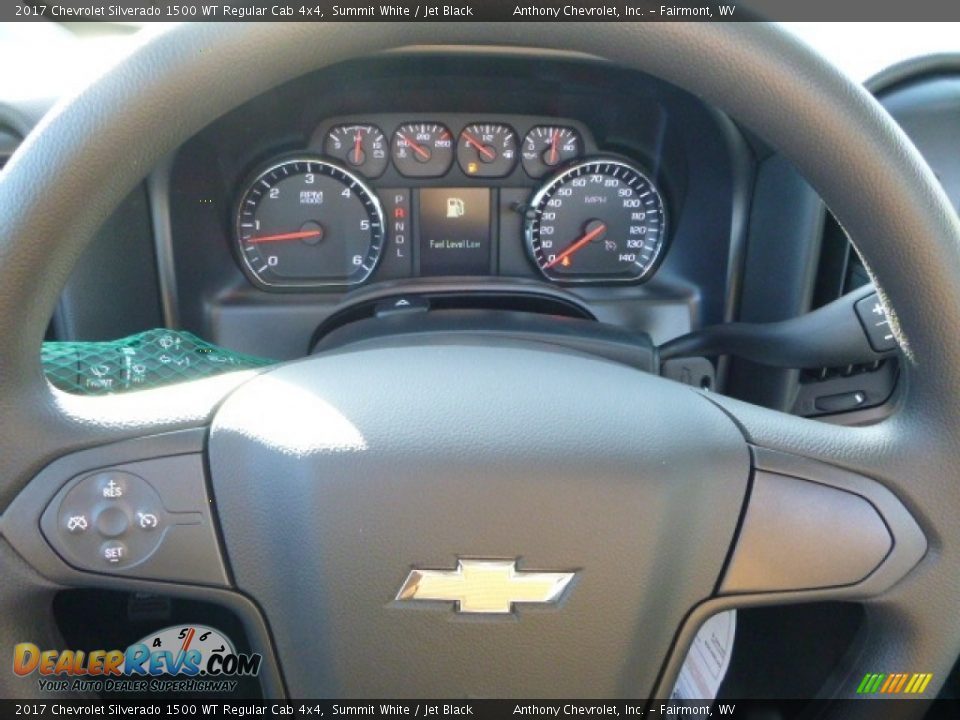 2017 Chevrolet Silverado 1500 WT Regular Cab 4x4 Gauges Photo #16