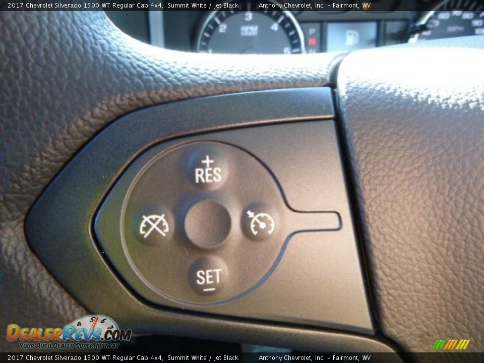 Controls of 2017 Chevrolet Silverado 1500 WT Regular Cab 4x4 Photo #17