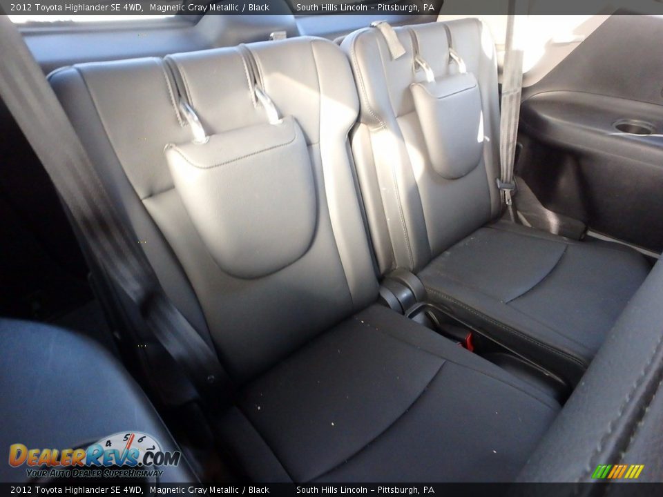 2012 Toyota Highlander SE 4WD Magnetic Gray Metallic / Black Photo #14