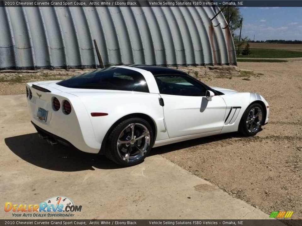 2010 Chevrolet Corvette Grand Sport Coupe Arctic White / Ebony Black Photo #1