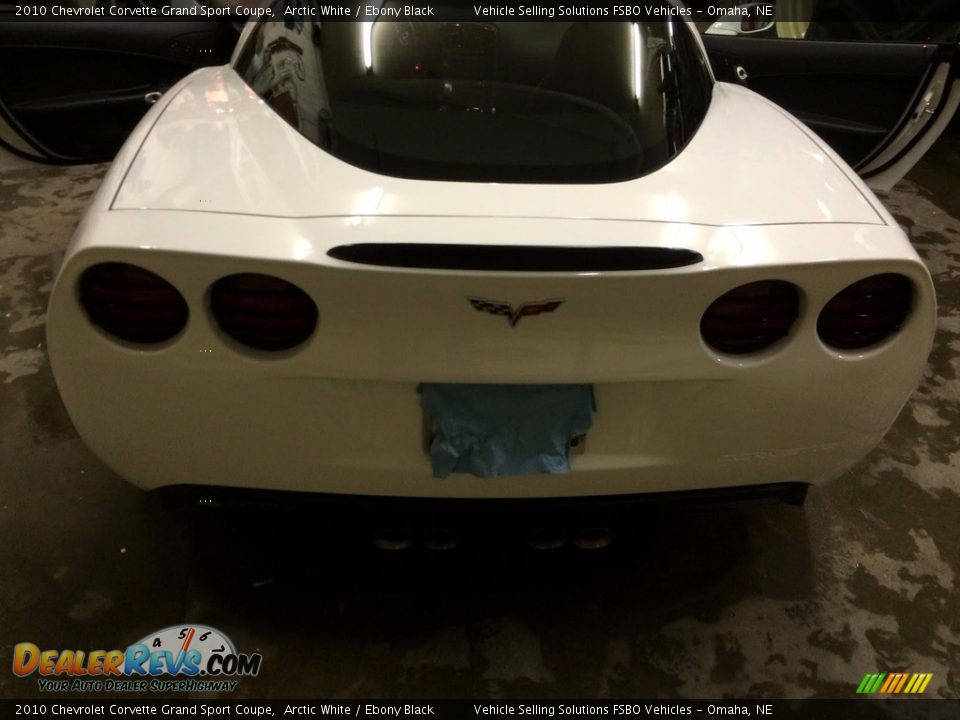 2010 Chevrolet Corvette Grand Sport Coupe Arctic White / Ebony Black Photo #13