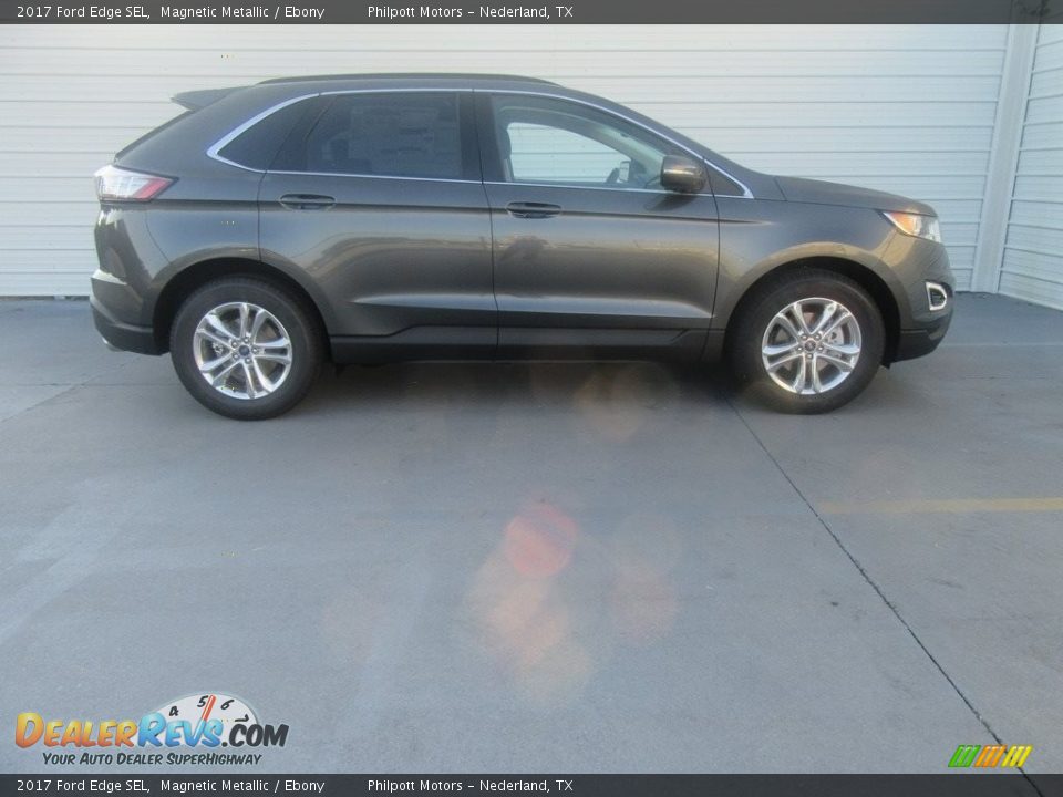 2017 Ford Edge SEL Magnetic Metallic / Ebony Photo #3