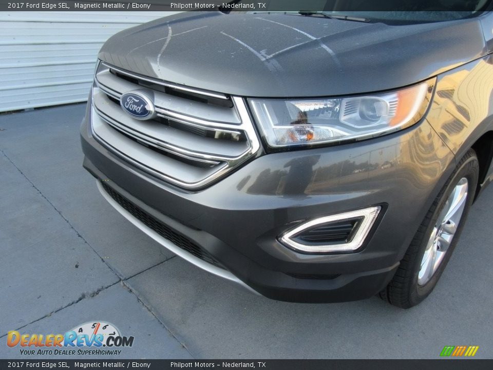 2017 Ford Edge SEL Magnetic Metallic / Ebony Photo #10