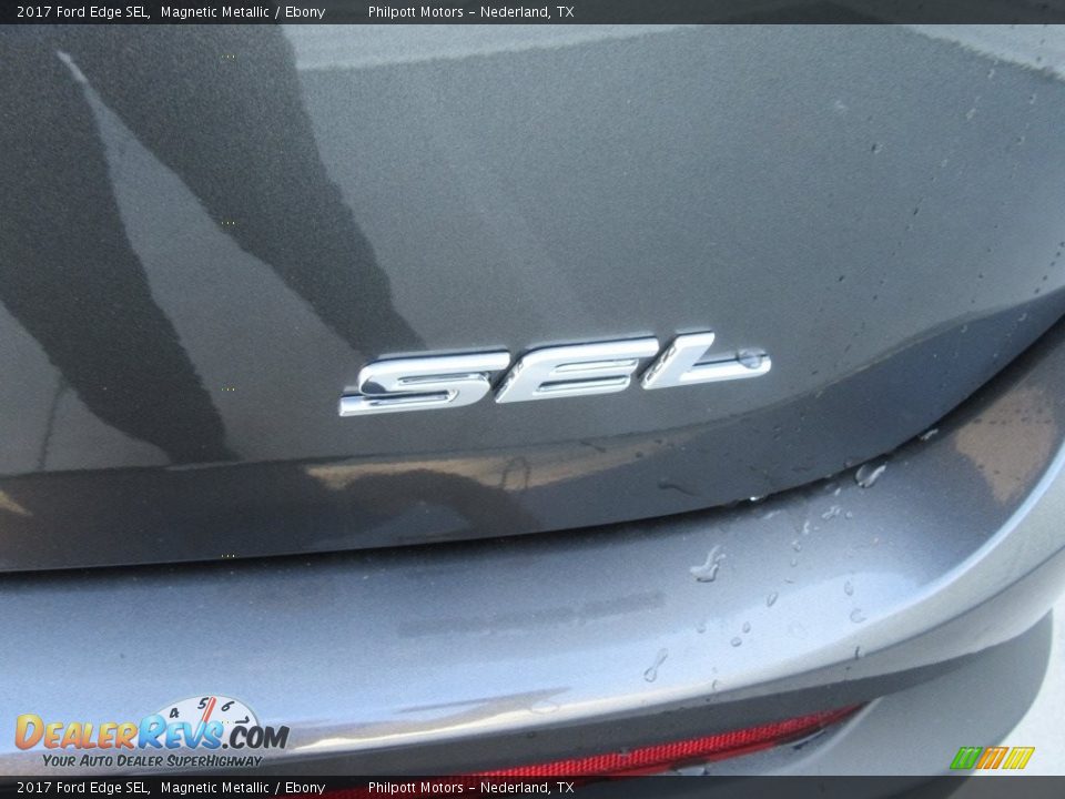 2017 Ford Edge SEL Magnetic Metallic / Ebony Photo #14