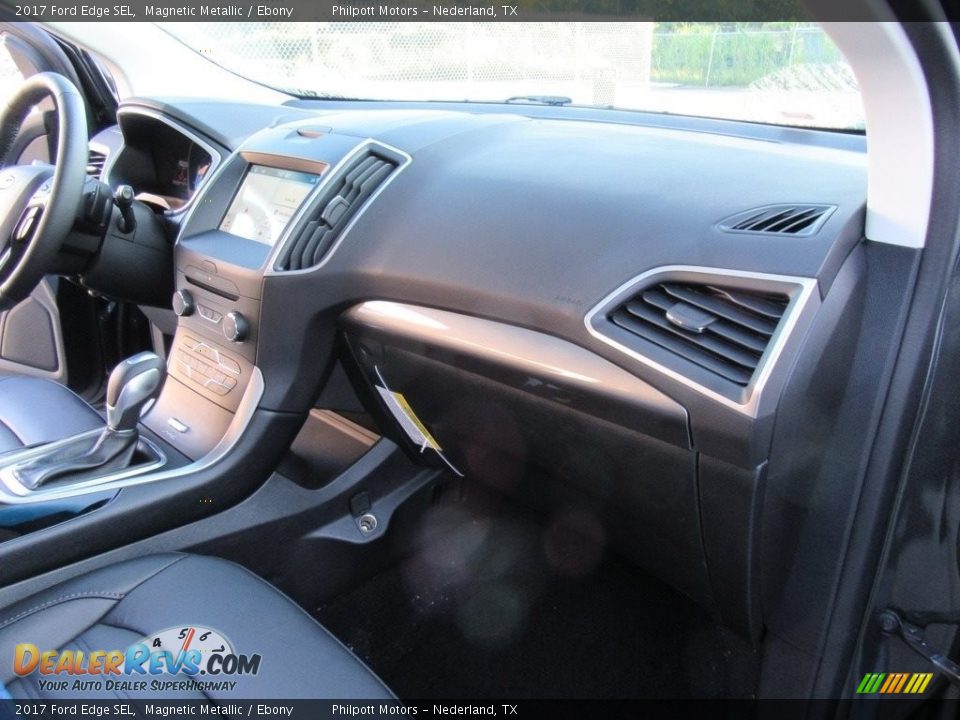 2017 Ford Edge SEL Magnetic Metallic / Ebony Photo #15
