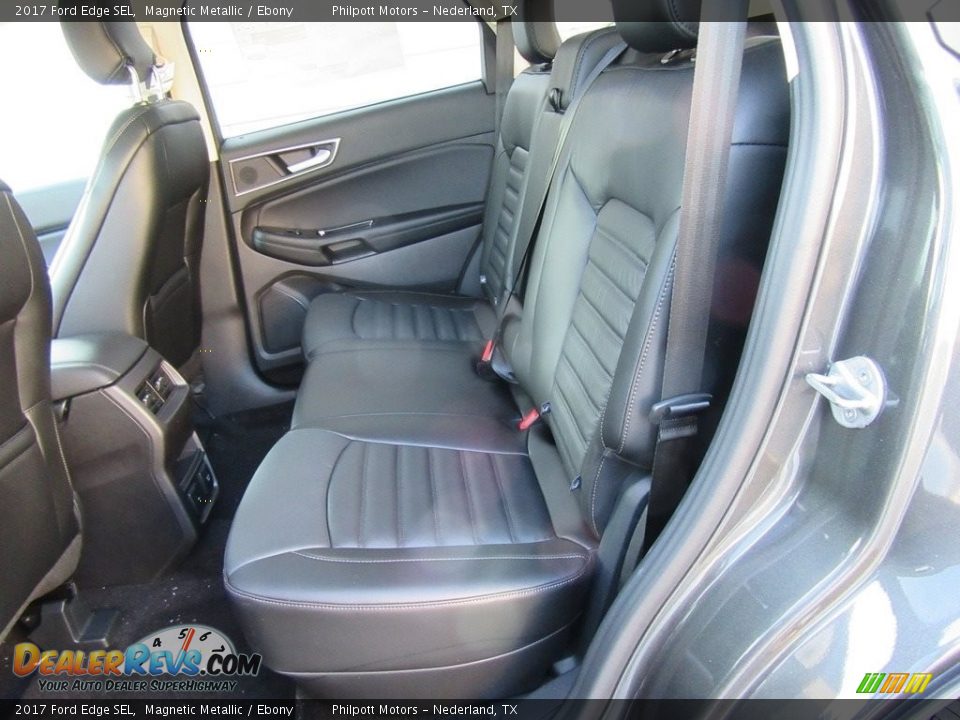 2017 Ford Edge SEL Magnetic Metallic / Ebony Photo #19