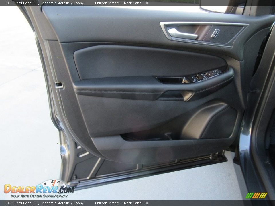 2017 Ford Edge SEL Magnetic Metallic / Ebony Photo #20