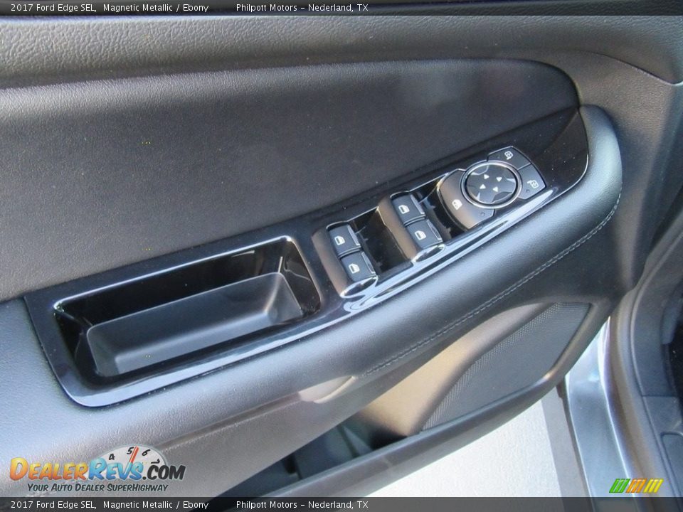 2017 Ford Edge SEL Magnetic Metallic / Ebony Photo #21
