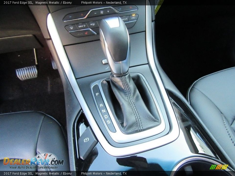 2017 Ford Edge SEL Magnetic Metallic / Ebony Photo #28