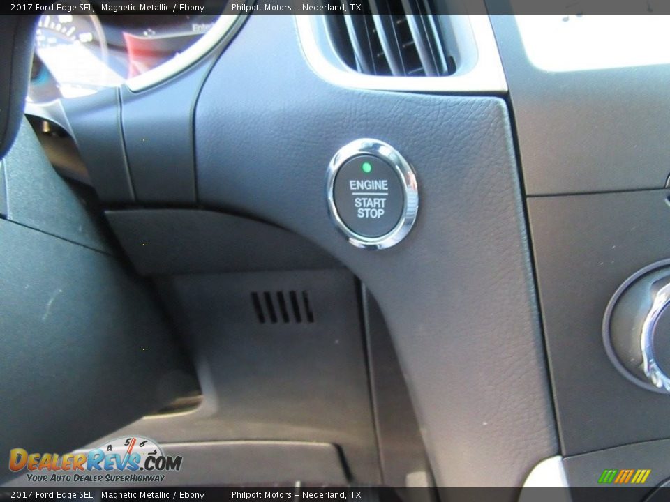 2017 Ford Edge SEL Magnetic Metallic / Ebony Photo #29