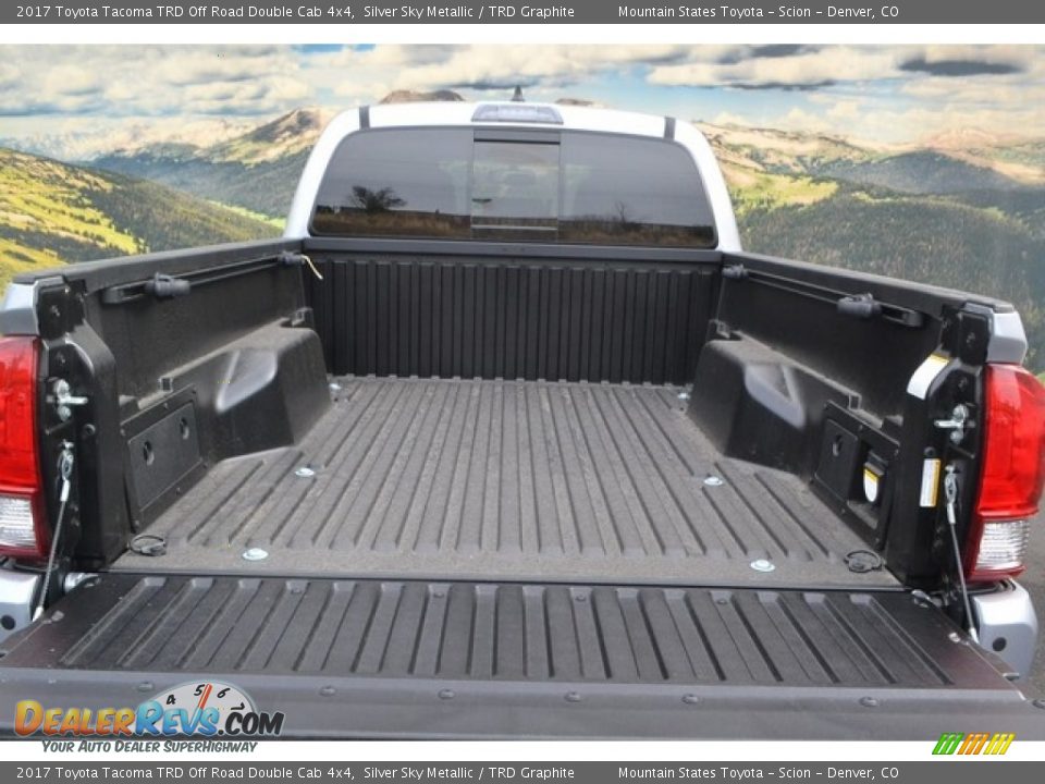2017 Toyota Tacoma TRD Off Road Double Cab 4x4 Silver Sky Metallic / TRD Graphite Photo #8