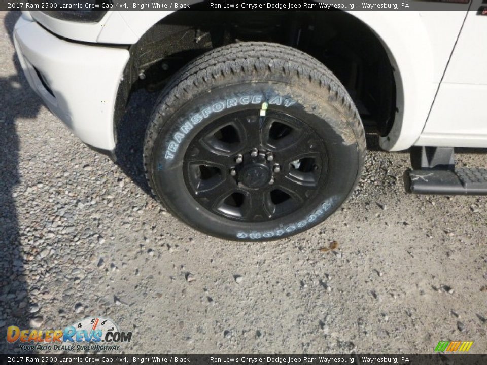 2017 Ram 2500 Laramie Crew Cab 4x4 Bright White / Black Photo #2