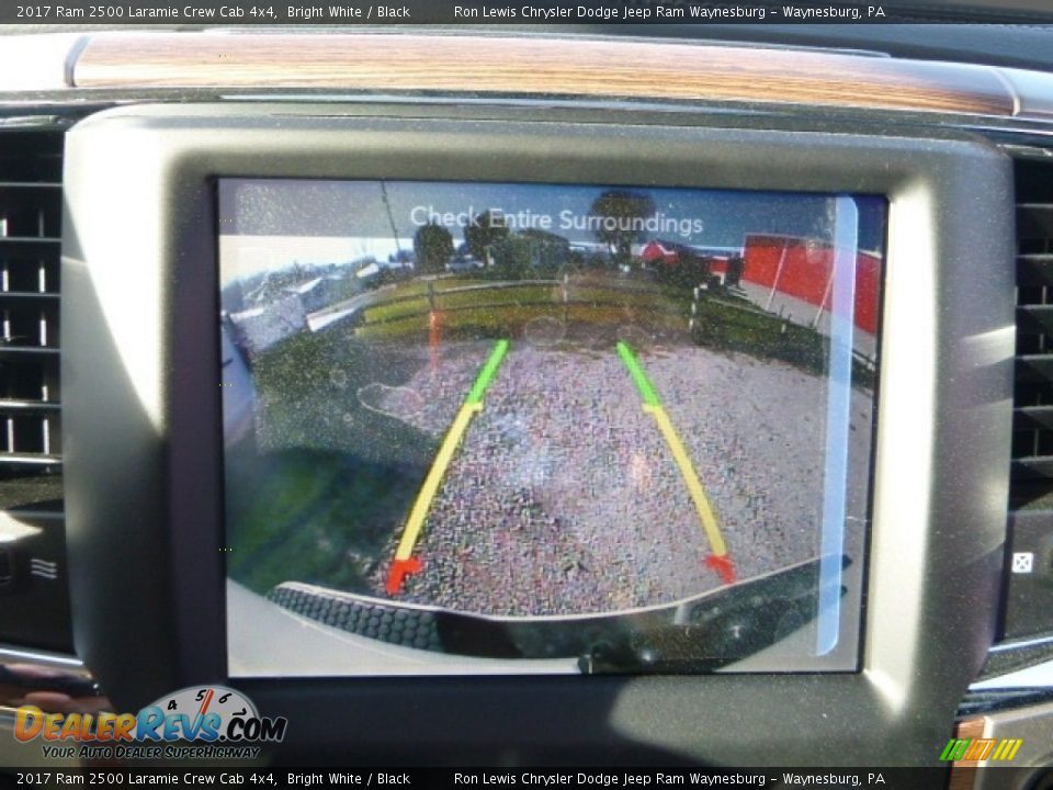 2017 Ram 2500 Laramie Crew Cab 4x4 Bright White / Black Photo #16
