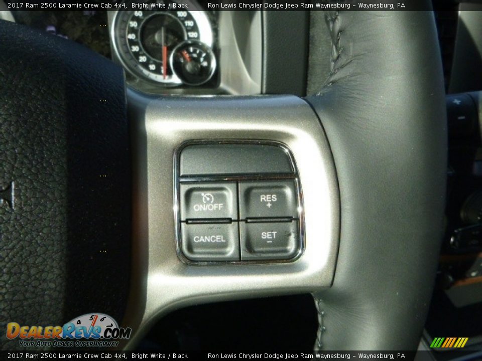 2017 Ram 2500 Laramie Crew Cab 4x4 Bright White / Black Photo #18