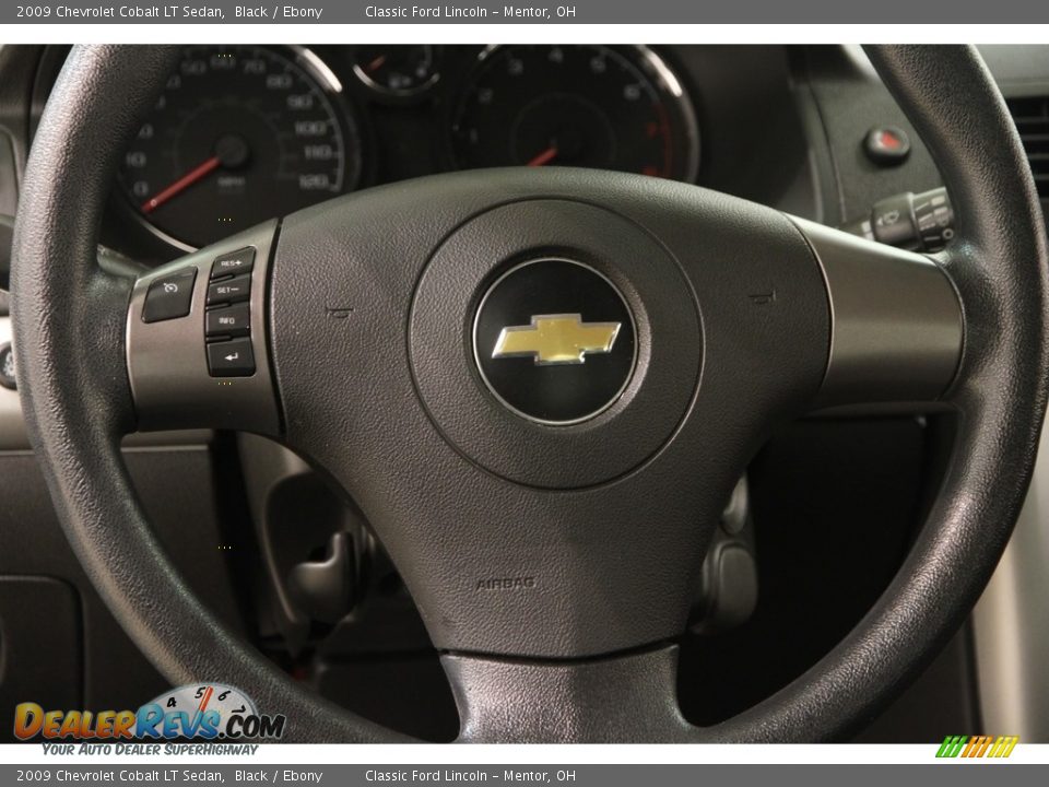 2009 Chevrolet Cobalt LT Sedan Black / Ebony Photo #6