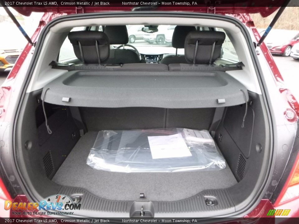 2017 Chevrolet Trax LS AWD Crimson Metallic / Jet Black Photo #7