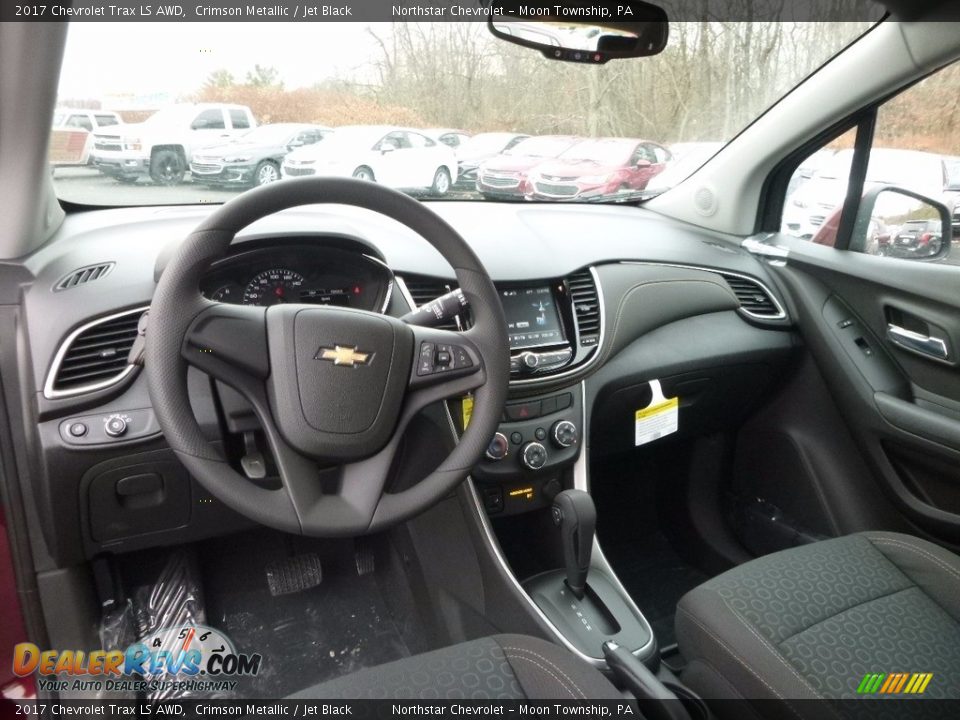 Jet Black Interior - 2017 Chevrolet Trax LS AWD Photo #13