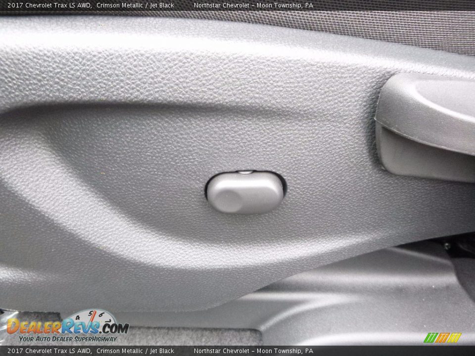 2017 Chevrolet Trax LS AWD Crimson Metallic / Jet Black Photo #16