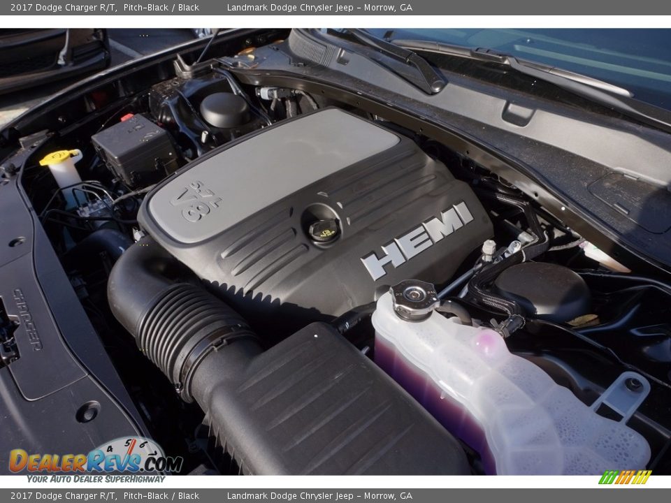 2017 Dodge Charger R/T 5.7 Liter HEMI OHV 16-Valve VVT MDS V8 Engine Photo #10