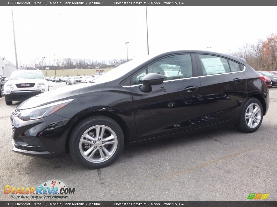 2017 Chevrolet Cruze LT Mosaic Black Metallic / Jet Black Photo #1
