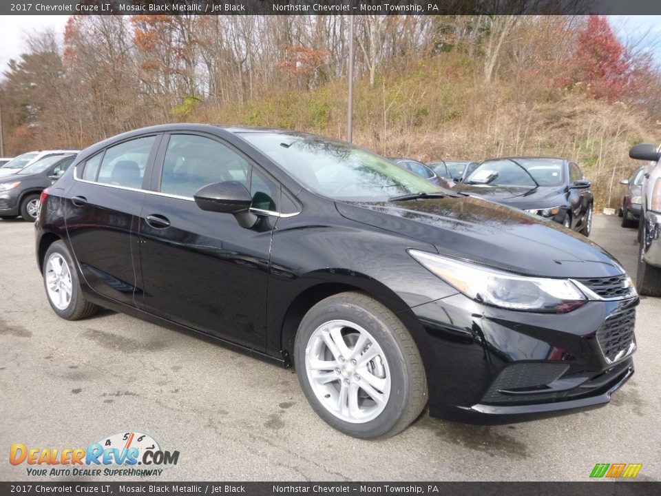 2017 Chevrolet Cruze LT Mosaic Black Metallic / Jet Black Photo #3