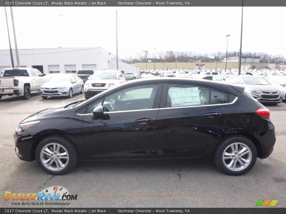 2017 Chevrolet Cruze LT Mosaic Black Metallic / Jet Black Photo #9